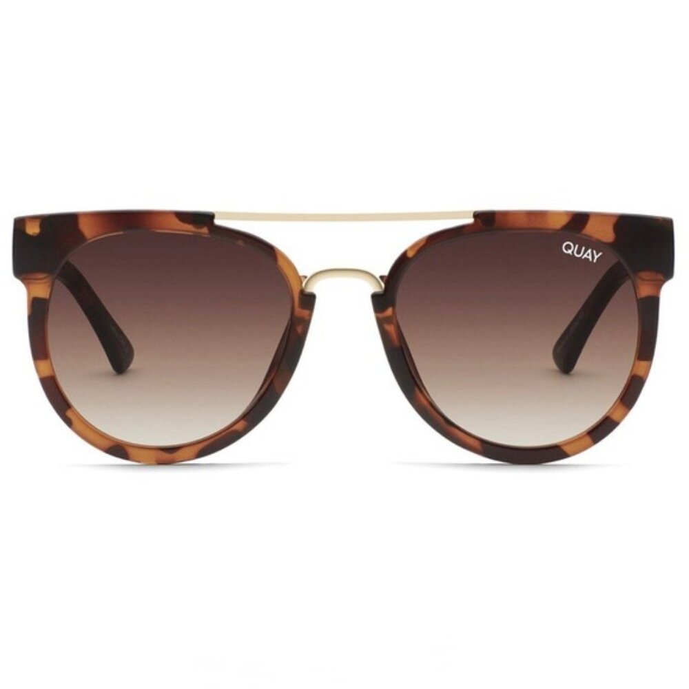 Quay Australia - Odin Sunglasses, Brown Tortoise